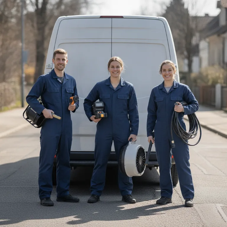 Vannskadesanering team i Skien